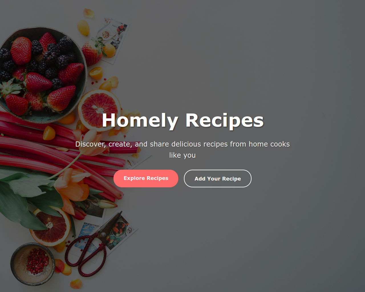 Recipe Book Screenshot